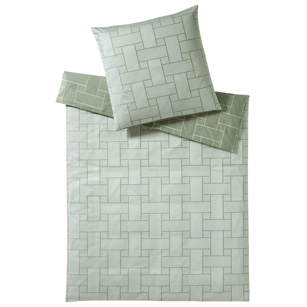 Пододеяльник 240х220 Elegante Mondrian 2300R/4 зеленый