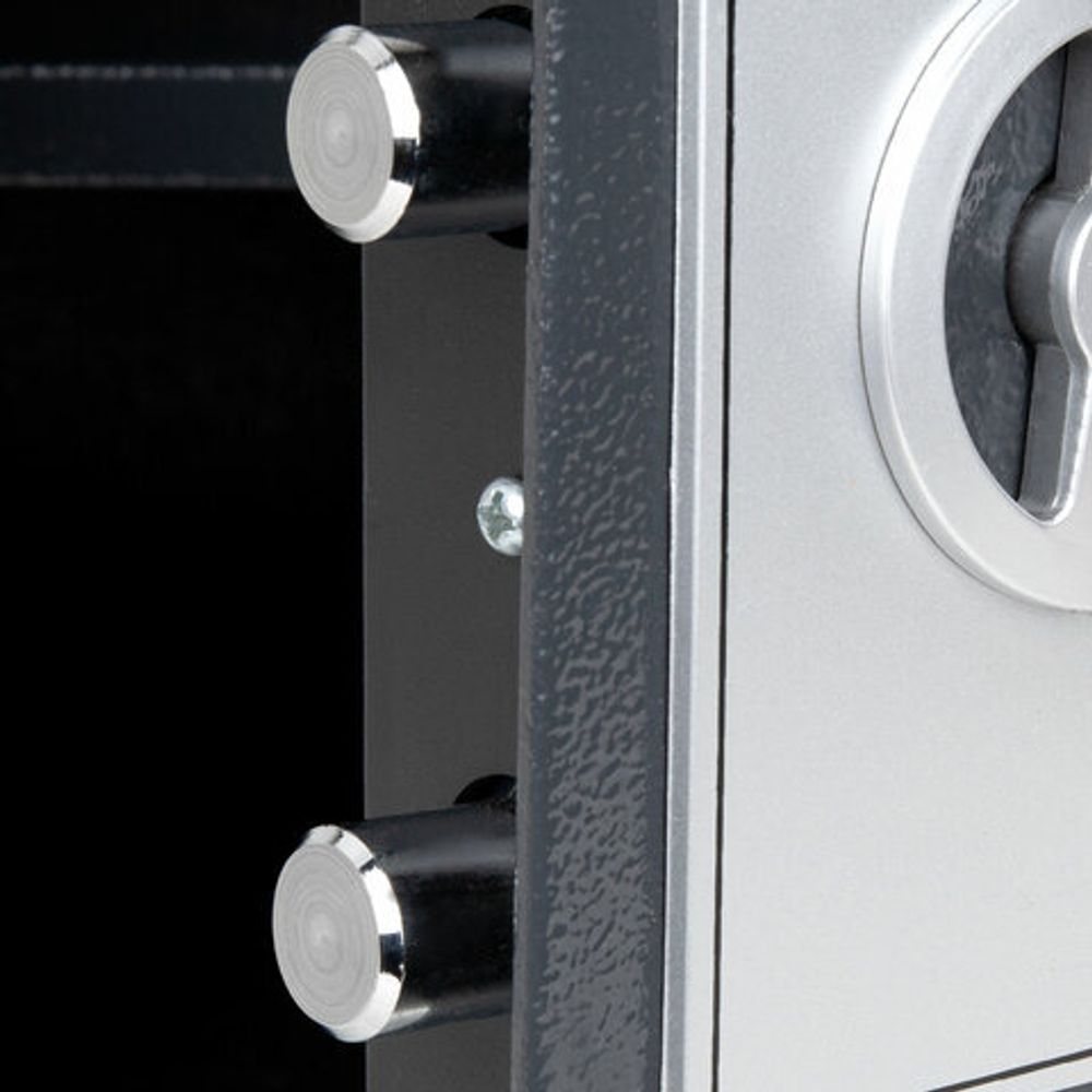 Сейф мебельный DASWERK SC-300EL (300х380х300 мм), электронный замок, графит, 291346