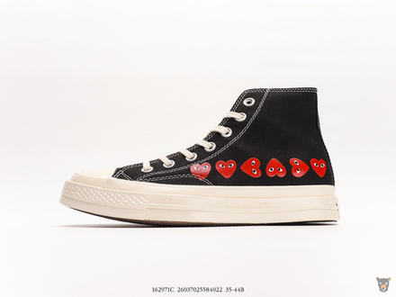 Кеды Comme des Garsons x Converse Chuck Taylor 1970s High