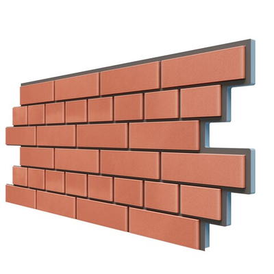 Термосайдинг Кирпич 0,2 (красный) 925*438*20 (уп. 11 шт.)
