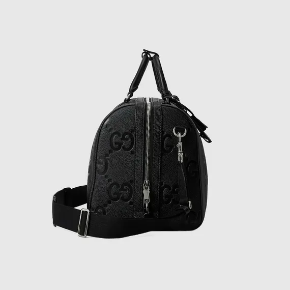 Маленькая сумка Gucci Duffle с орнаментом Jumbo Gg