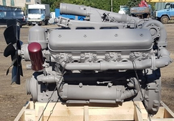 Двигатель ЯМЗ-7511.10 сборка вид слева