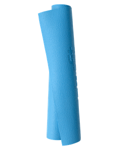 Коврик для йоги и фитнеса FM-101, PVC, 183x61x0,3 см, синий