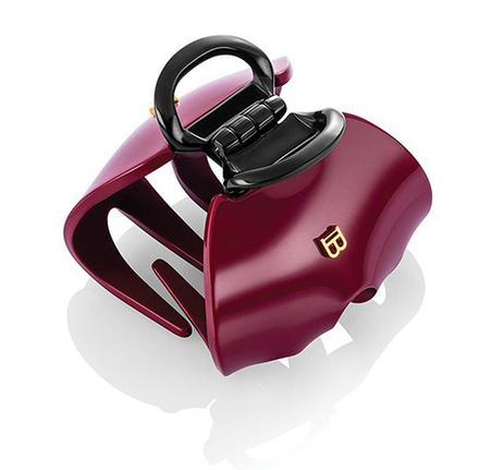 Balmain Hair Couture Заколка краб Императорская Бархатный Бургунди Pince à Cheveux Imperiale Velvet Burgundy