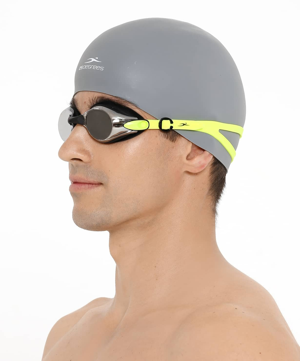 Очки для плавания Load Mirror Black/Lime