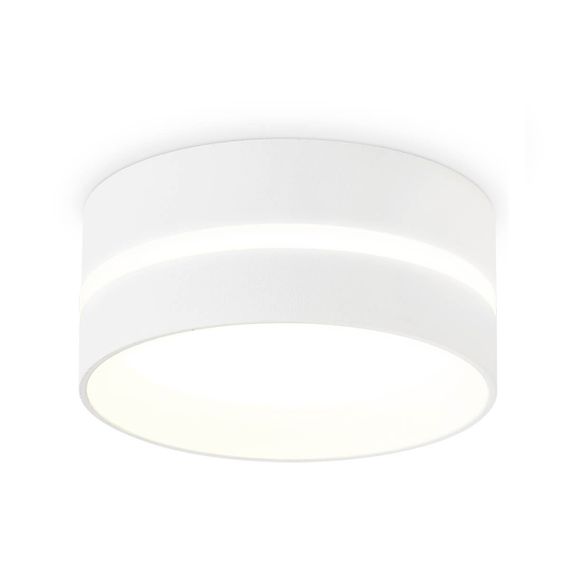 Накладной светильник Ambrella light SWH/FR белый песок/белый матовый TN5388