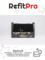 Верхняя панель с клавиатурой (топкейс) для ноутбука Lenovo Yoga C940-14. раскладка - русская, с подсветкой, серая (5CB0U44230), оригинал