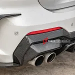 Карбоновый диффузор заднего бампера для BMW 4 серии G22 G23 2020+ БМВ