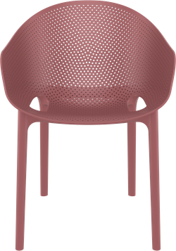 Кресло пластиковое Sky Pro Марсала