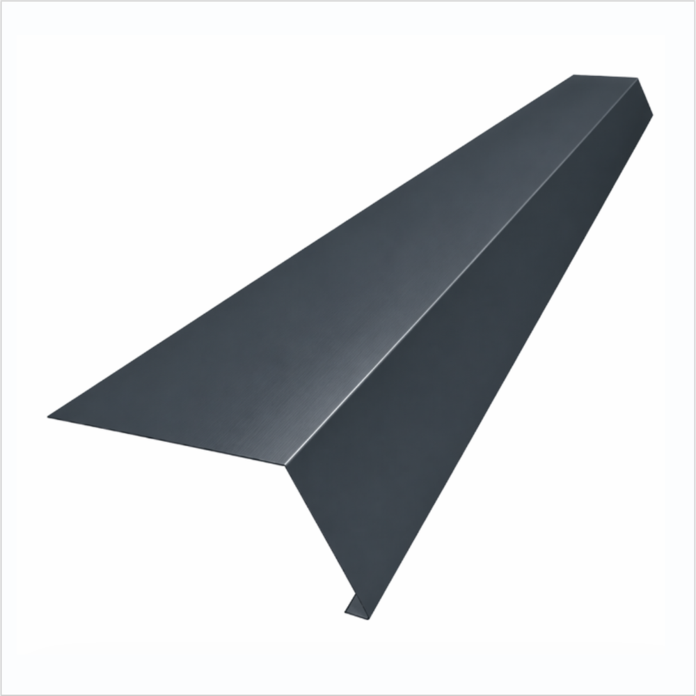 Планка карнизная 100 70 2000 РАЛ 7024 (Н)