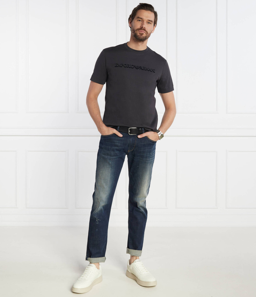 Футболка Emporio Armani - графитовый(6R1TB4 1JPZZ)