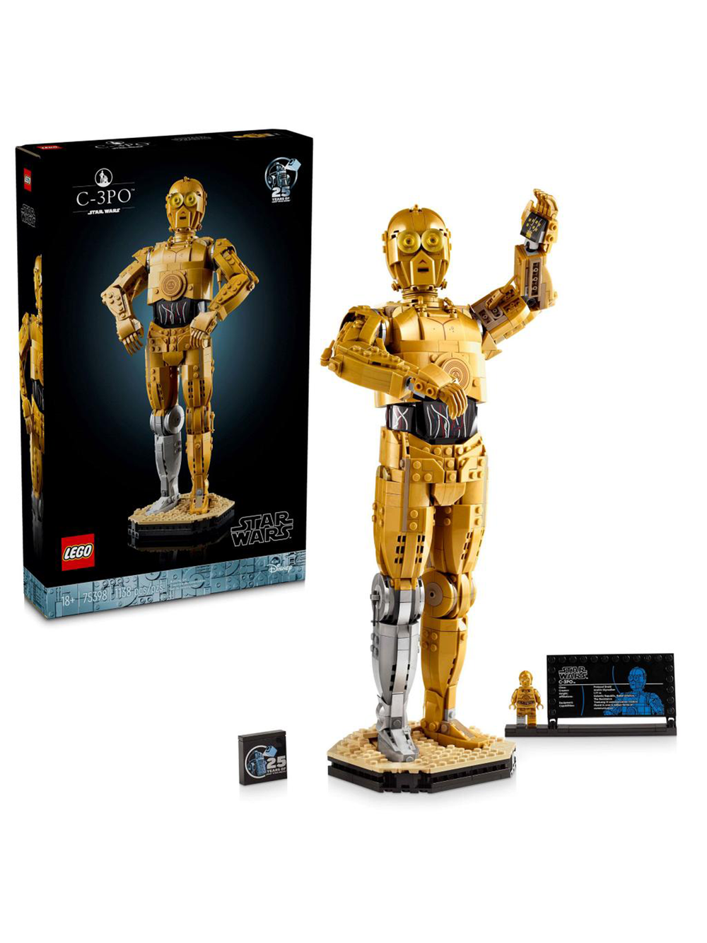 LEGO Star Wars 75398 «C-3PO» Звездные Войны