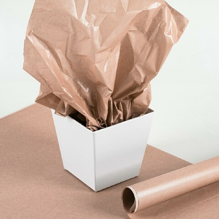 Бумага тишью Влагостойкая "Перламутр" 48*68см Мокко (20л)