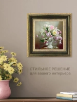 Картина на стену интерьерная на холсте 30х30 см