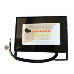 ULF-F60-20W-RGB IP65 200-240В BLACK Прожектор светодиодный. Мультиколор. Пульт ДУ в-к. Корпус черный. TM Uniel