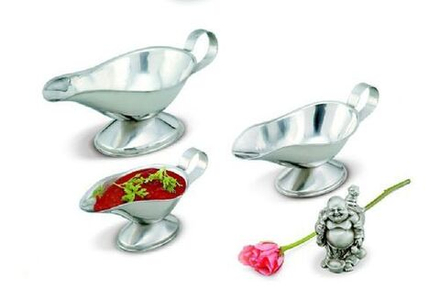 Соусник нерж. 150 мл. l=180 мм. MGSteel /1/48/