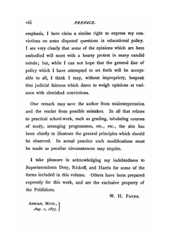 Chapters on school supervision | William Harold Payne