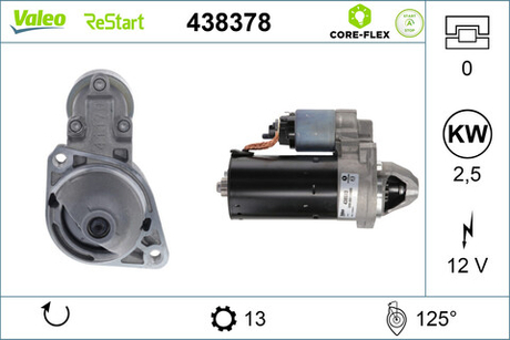 VALEO - 438378-VAL - Starter
