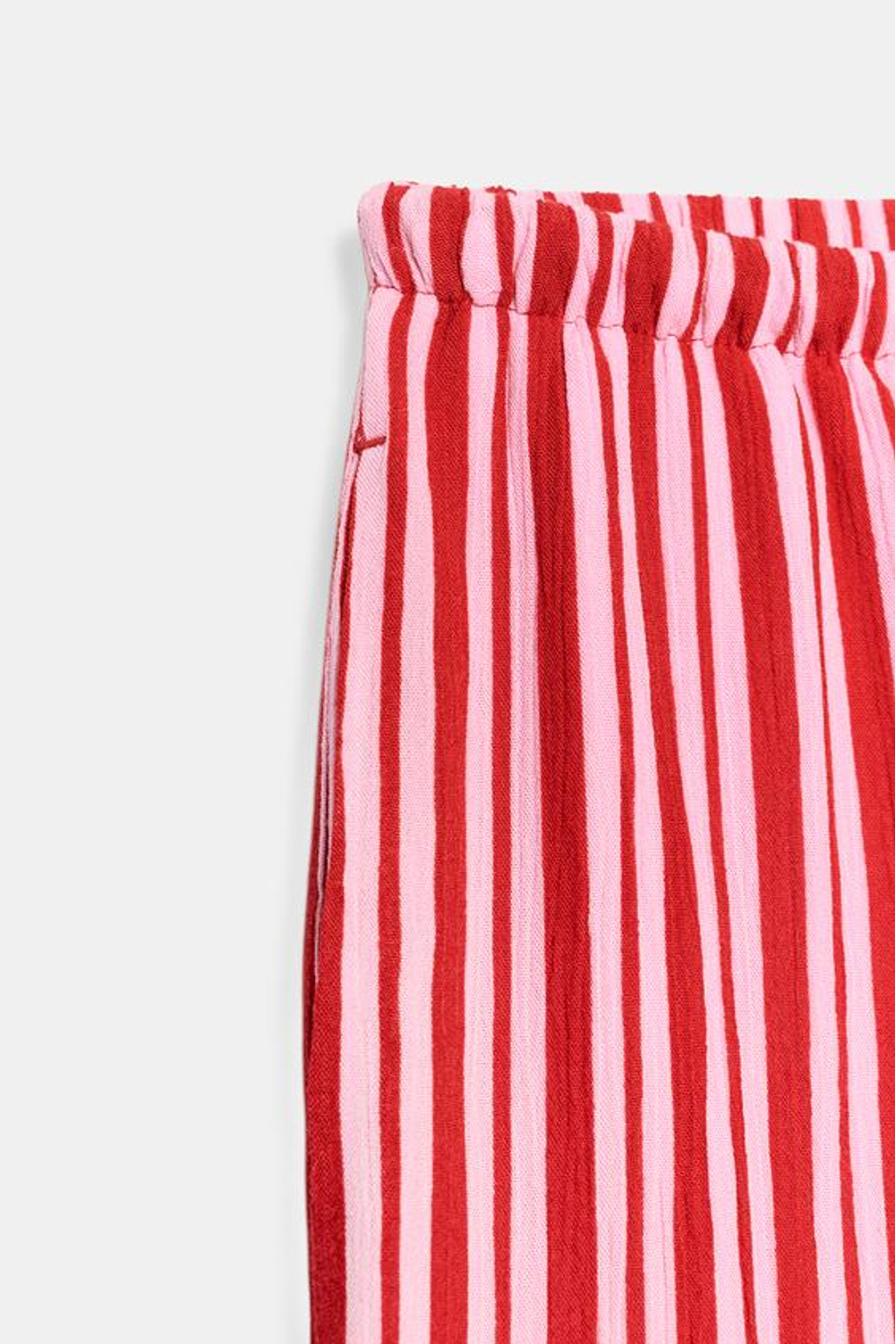 ZARA ШИРОКИЕ БРЮКИ В ПОЛОСКУ, РАЗНОЦВЕТНЫЙ