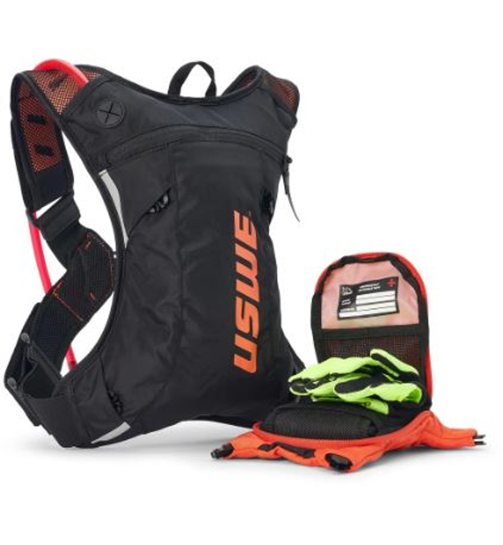 Рюкзак-гидропак USWE Moto Hydro 3 Factory Orange