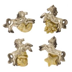 GAEM Магнит "Лошадка", L7 W2 H5 см, 4в.