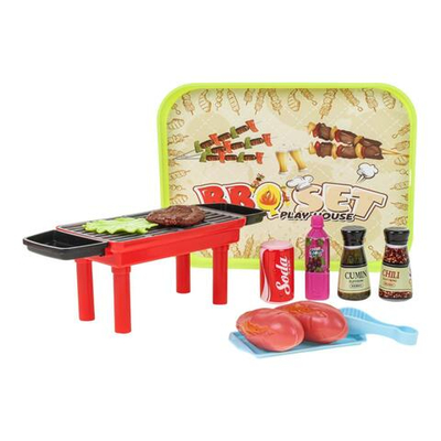 Игровой модуль "Барбекю" с продуктами, пакет QX1015-412