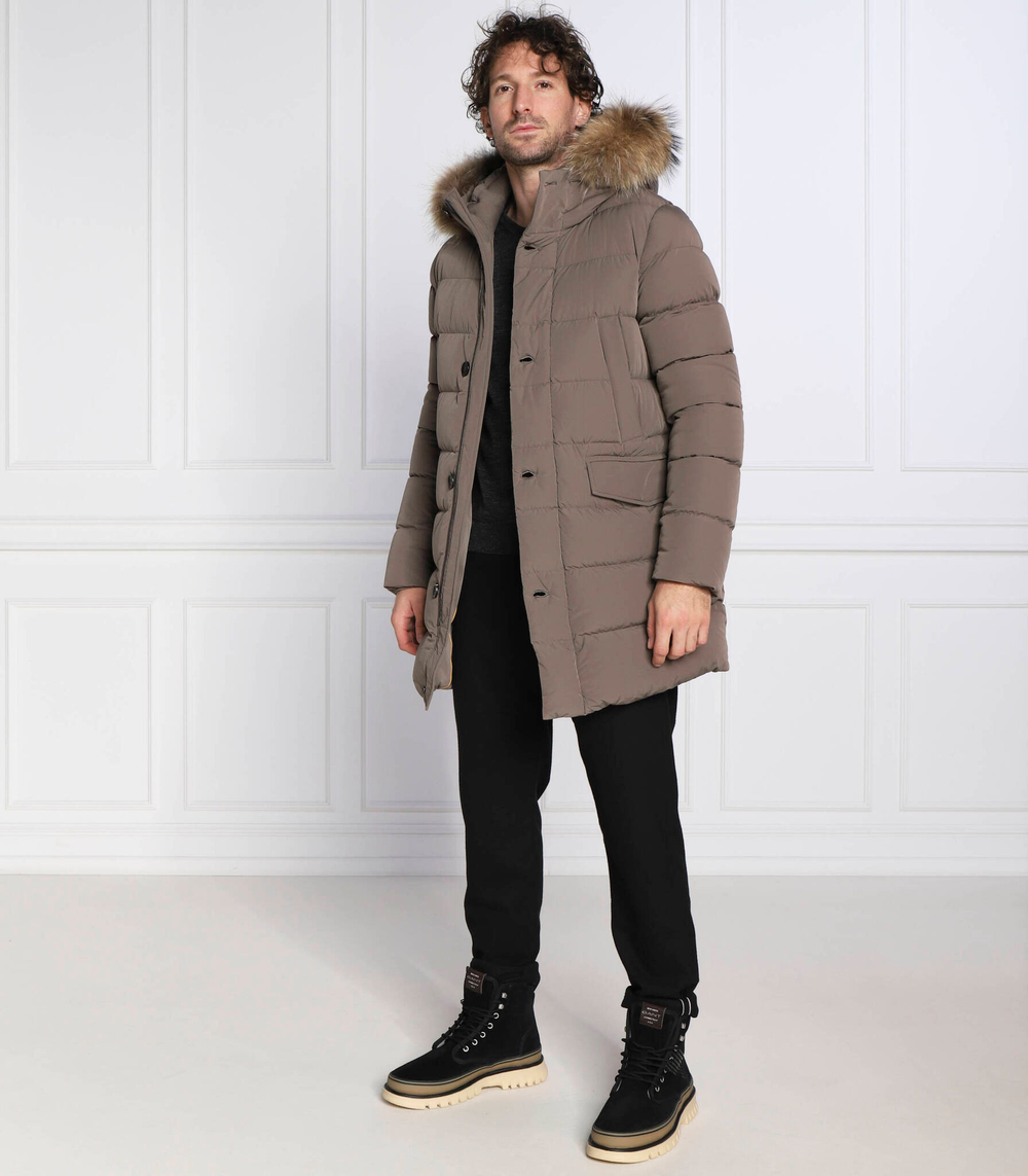 пухового парка parker 22 Hetrego - бежевый(8M436M)