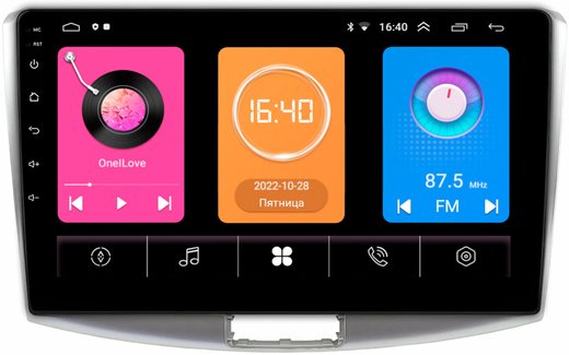 Магнитола для Volkswagen Passat 2005-2015 (B6, B7, CC) - OEM GT10-047 на Android 10, 2Гб-16Гб
