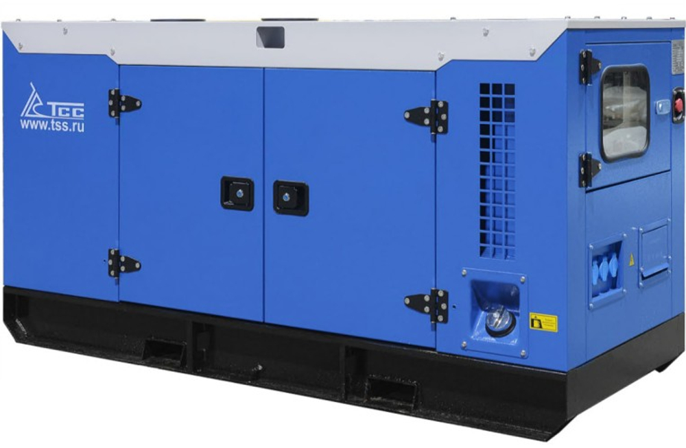 Электростанция дизельная ТСС АД- 12C-230-1PKM5 (TQC 14TS ST2) в шумозащитном кожухе 040179