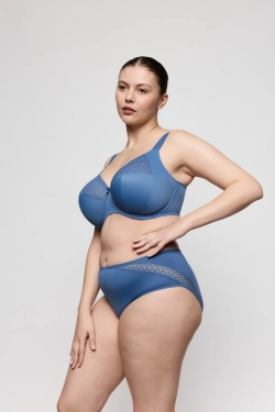 PRIMADONNA MONTARA Бюстгальтер с полной чашкой, джинсовый синий