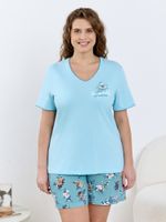 Пижама Айрис-2 Виотекс ГОЛУБОЙ