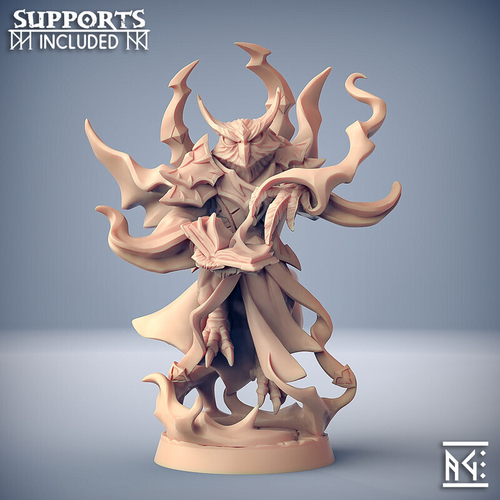 Кенку Аракокра Маг Волшебник Колдун Чародей миниатюра для dnd, днд, pathfinder, фентези, Настольная игра, НРИ, Варгейм, РПГ