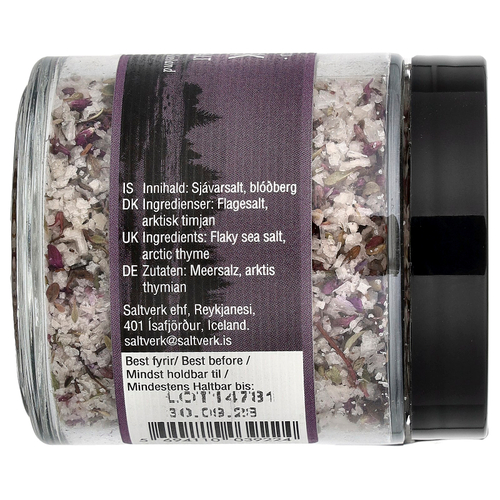 Saltverk, арктическая соль с чабрецом, 80 г (2,82 унции)