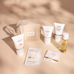 Набор YESforLOV La Trousse Enchantée в бежевой косметичке (Цвет: бежевый)