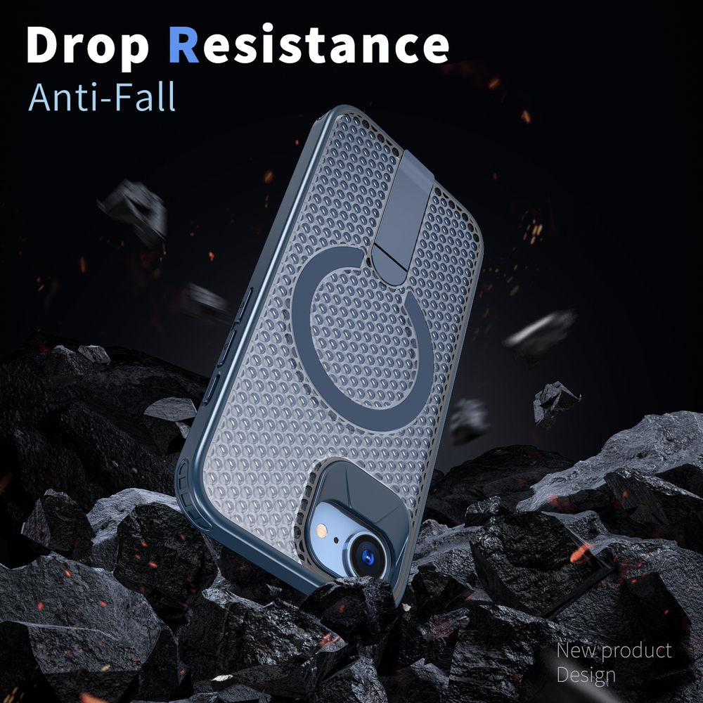 Прозрачный чехол Mesh Pro Magnetic Case для iPhone 16e