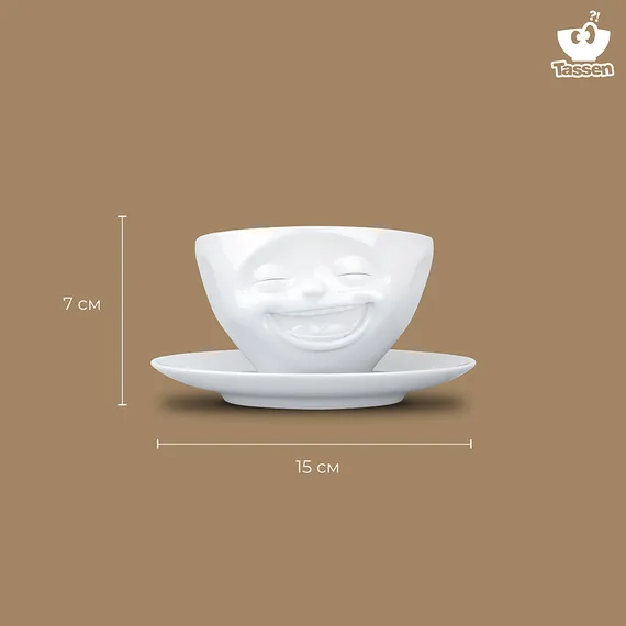 Чайная пара Tassen Laughing 200 мл