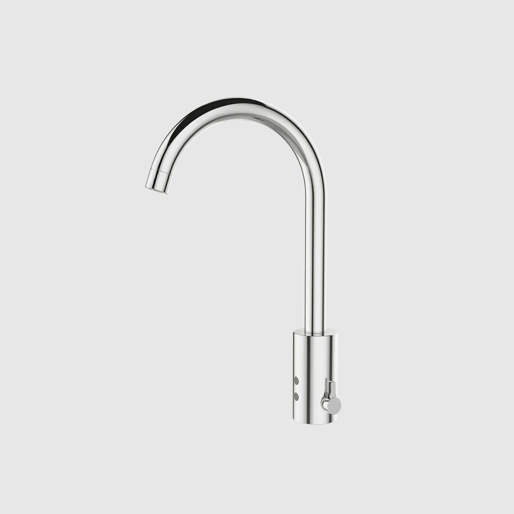 Смеситель сенсорный для раковины или столешницы латунь NOFER 07262M.B глянцевый