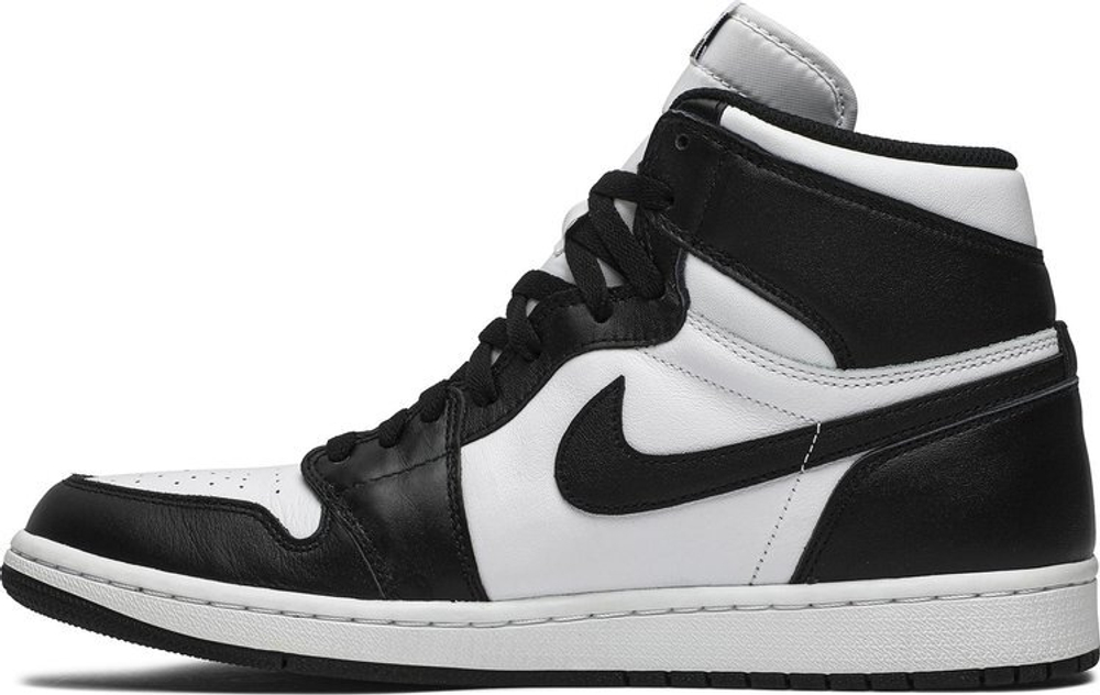 Retro air jordan 1 black and white top