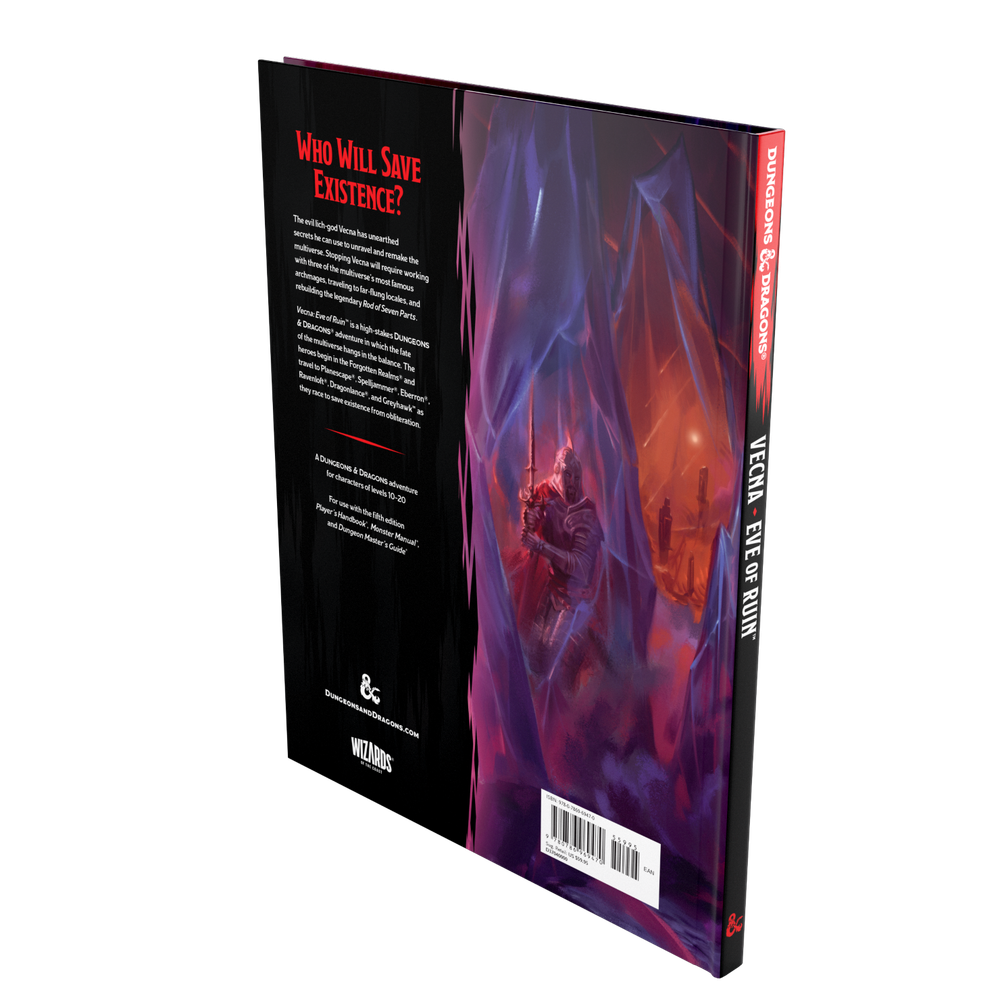 Vecna: Eve of Ruin - книга приключений на английском языке