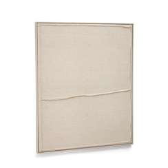 Maha Картина Белая с горизонтальной линией 82 х 102 см