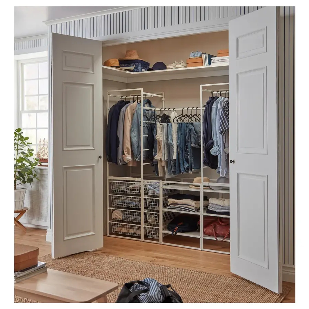 Открытый шкаф - JONAXEL IKEA/ЙОНАХЕЛЬ ИКЕА, 51х173х173 см, белый