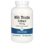 Lake Avenue Nutrition, экстракт расторопши, 175 мг, 240 растительных капсул