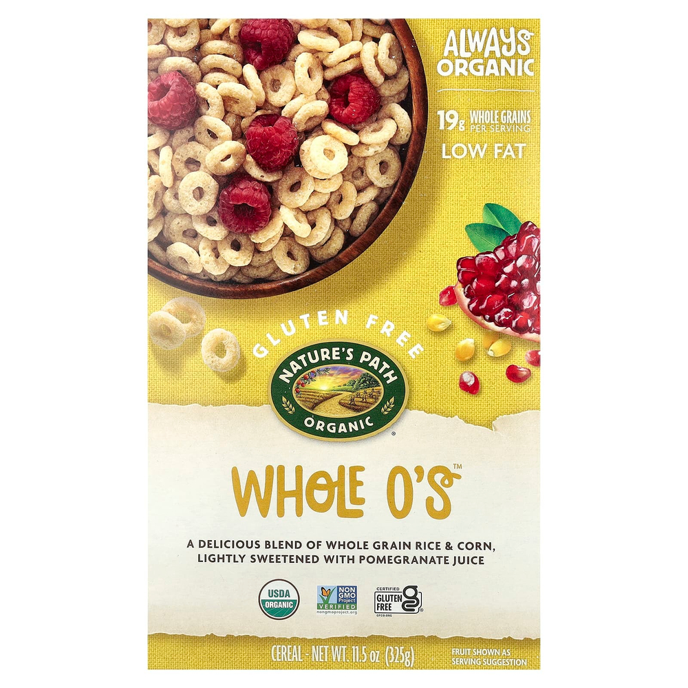 Nature's Path, Хлопья Whole O's, 11,5 унций (325 г)