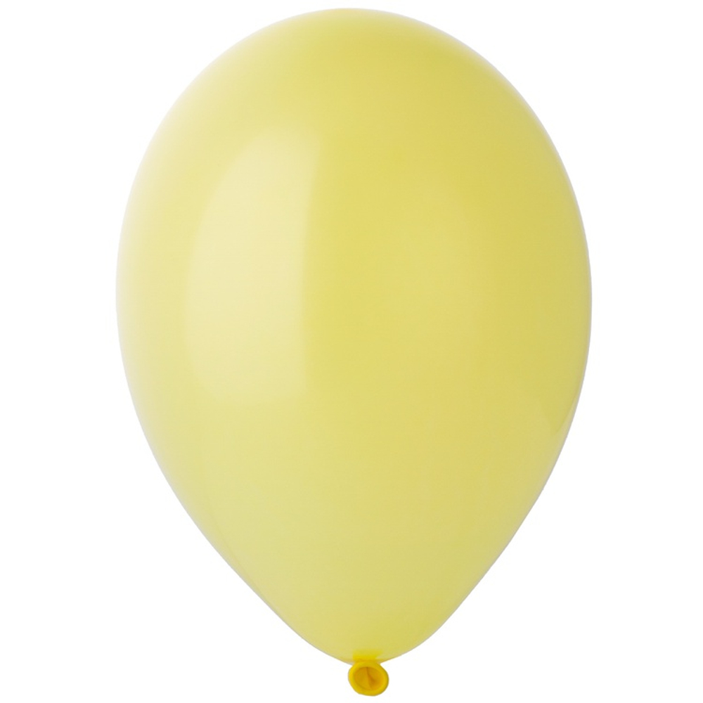 Шар латексный Пастель 30 см (Желтый)