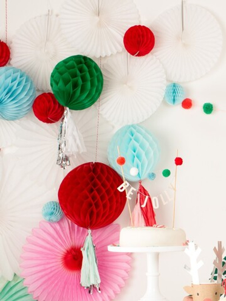 Набор декора "Соты и вертушки"