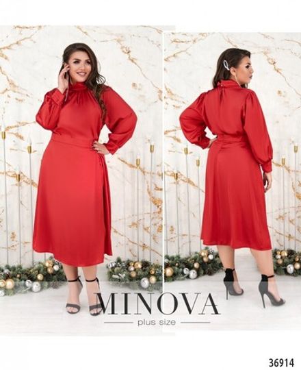 Костюм 736Б-красный Minova Фото 1