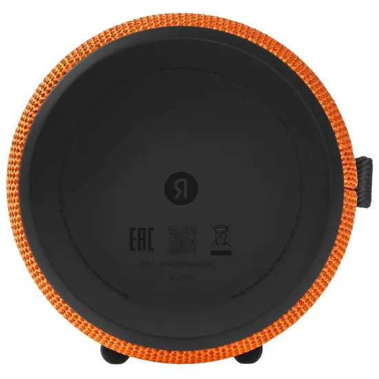 Умная портативная колонка Яндекс Станция Стрит с Алисой, оранжевый