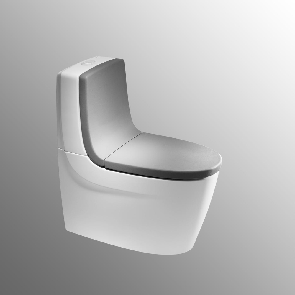 УНИТАЗ-КОМПАКТ ROCA KHROMA c сиденьем и спинкой