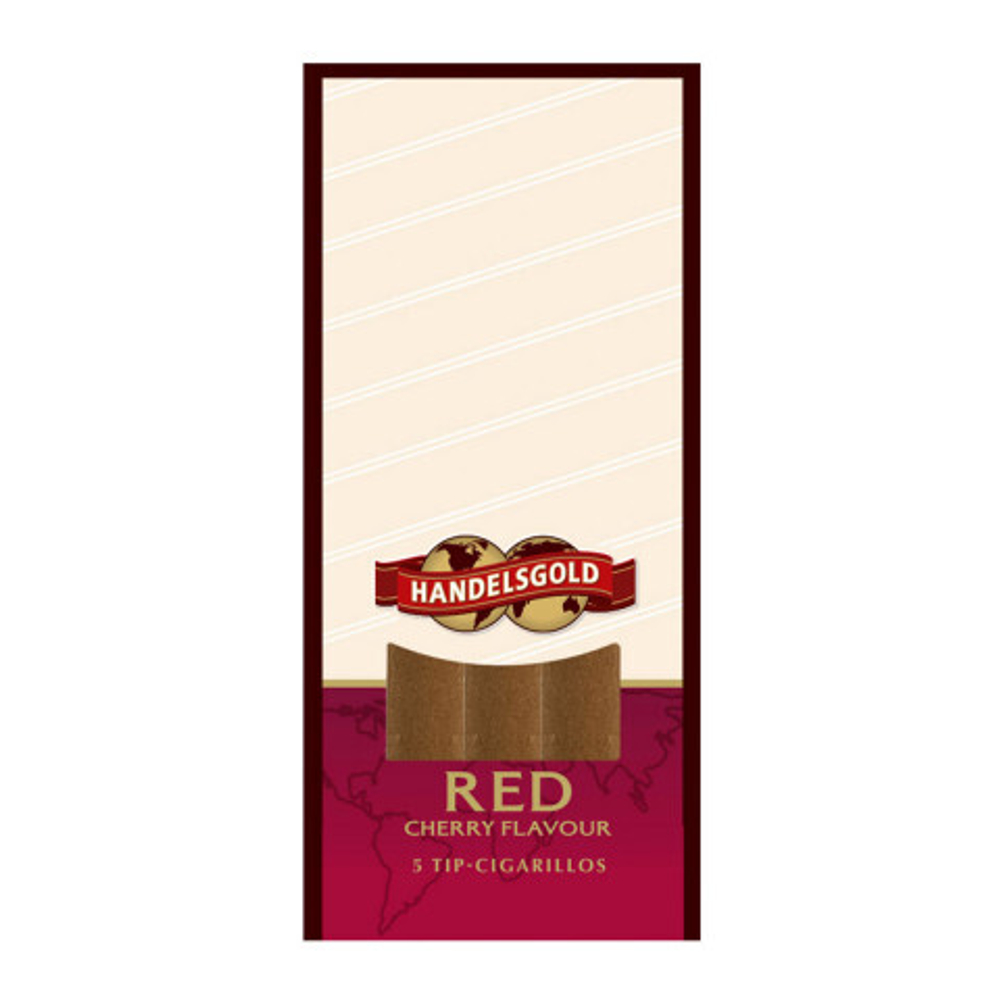 Handelsgold Tip-Cigarillos Cherry Red