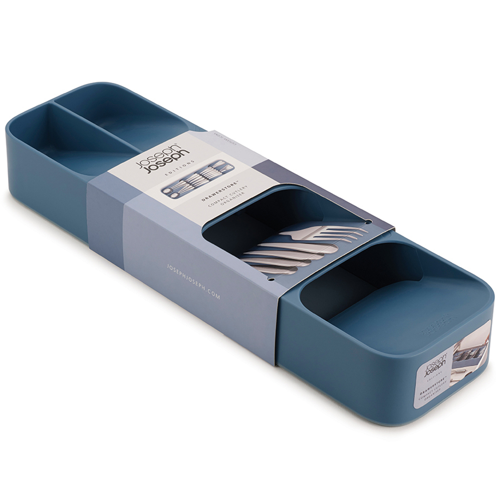 Органайзер для столовых приборов drawerstore, синий